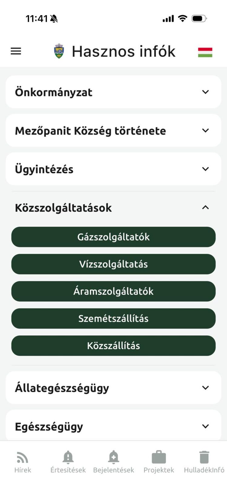Aplicația mobilă eAdmin – informații locale utile